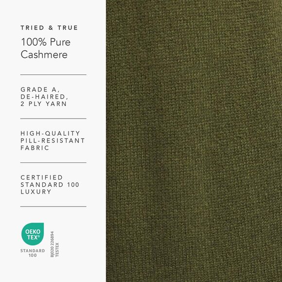 5817 Women's 100% Cashmere Knit Scarf With Fringe Detail; Super Soft And Warm - Picture 5 of 6